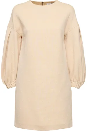 Max Mara Vestido Corto De Algodón Jersey