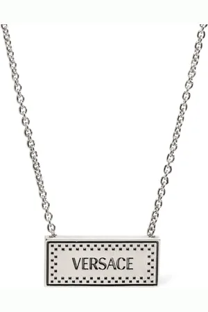 VERSACE Collar De Metal Con Placa
