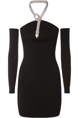GIUSEPPE DI MORABITO Vestido Corto De Algodón Stretch
