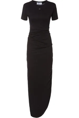 GIUSEPPE DI MORABITO Vestido Midi De Jersey De Algodón