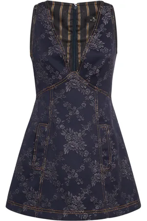 Etro Vestido Corto Sin Mangas