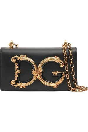 Dolce & Gabbana Bolso De Hombro Mini Dg Girl De Piel