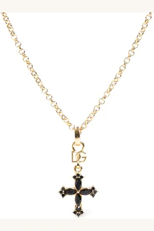 Dolce & Gabbana Collar Con Colgante De Cruz