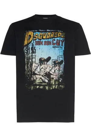 Dsquared2 Camiseta De Algodón Estampada
