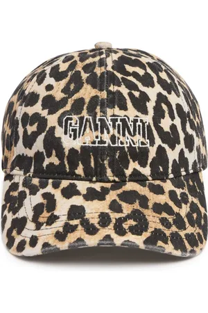Ganni Gorra De Baseball Estampada
