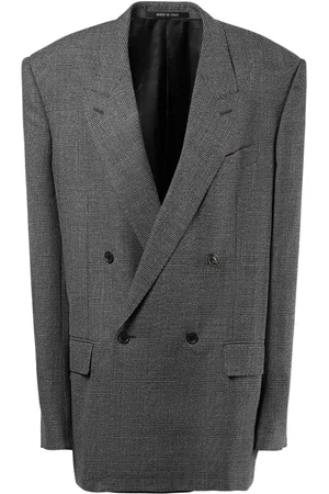 Balenciaga Blazer Ajustado De Lana