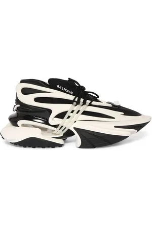 Balmain Sneakers Unicorn De Neopreno Y Piel 30mm