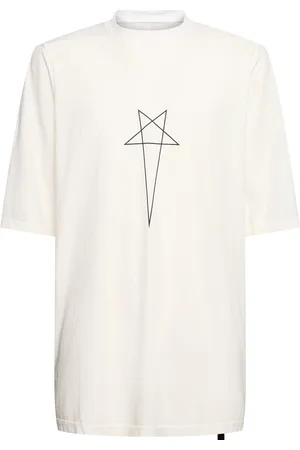 Rick Owens Camiseta De Algodón