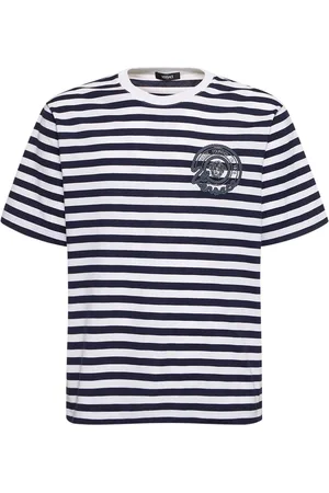 VERSACE Camiseta De Algodón Con Logo
