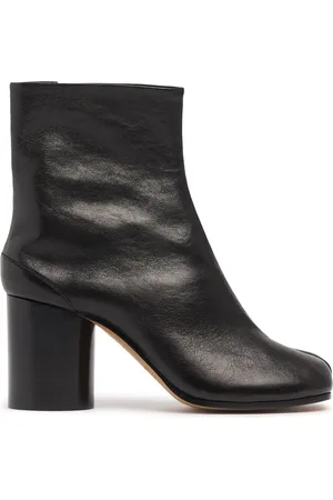 Maison Margiela Botines Tabi De Piel Efecto Vintage 60mm