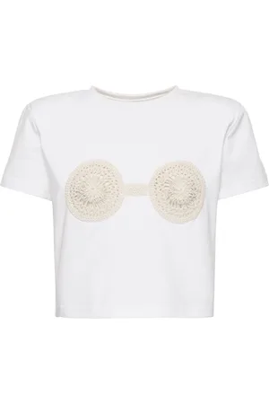 MAGDA BUTRYM Camiseta De Jersey Con Decoraciones