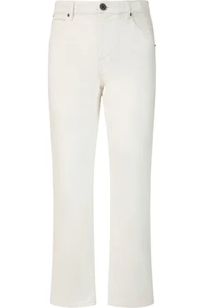 Balmain Jeans Regular Fit De Denim De Algodón