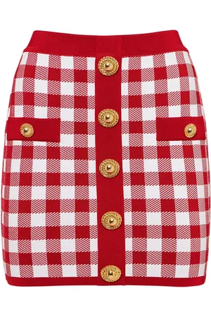 Balmain Minifalda De Punto