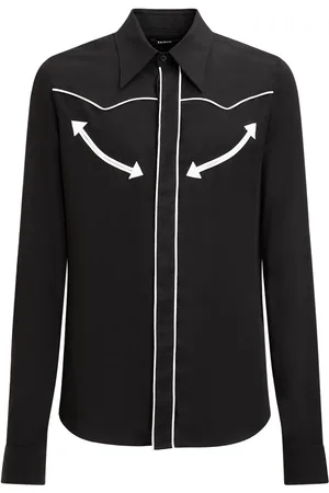 Balmain Camisa De Lyocell