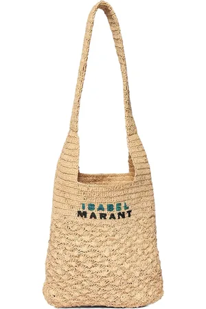 Isabel Marant Bolso Tote Pequeño Praia De Rafia