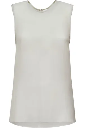 Ami Tank Top De Seda Georgette