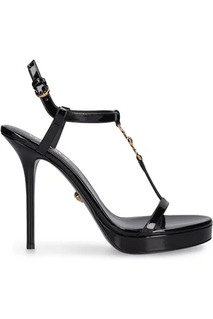 VERSACE Sandalias De Charol 115mm