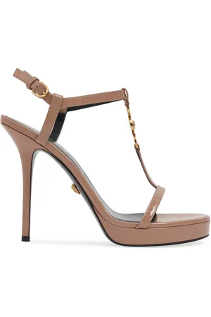 VERSACE Sandalias De Charol 115mm