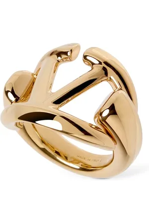 VALENTINO GARAVANI Anillo Con Logo V