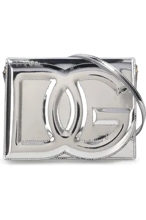 Dolce & Gabbana Bolso De Hombro Laminado Con Logo