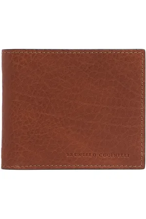 Brunello Cucinelli Cartera De Piel Con Logo
