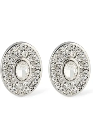 Alessandra Rich Pendientes De Cristal