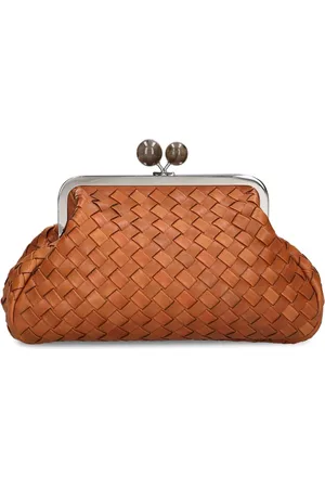Max Mara Clutch Pancia De Piel