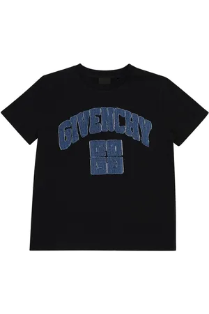 Givenchy Camiseta De Jersey Con Logo En Denim