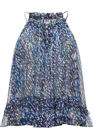Marant Etoile Top De Viscosa Estampada