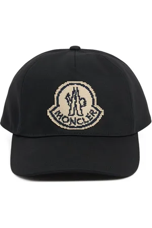 Moncler Gorra De Baseball De Algodón Con Logo