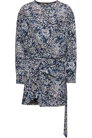 Isabel Marant Vestido Corto De Seda