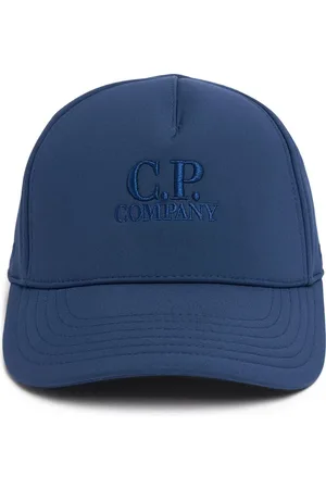 C.P. Company Gorra De Baseball De Algodón Con Logo