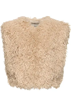 Isabel Marant Chaleco Corto Peludo