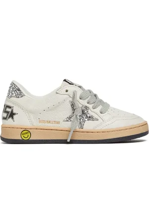 Golden Goose Sneakers Ballstar De Piel Glitter