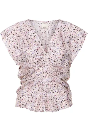 Isabel Marant Top De Seda Estampada