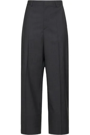 VALENTINO Pantalones Rectos De Lana
