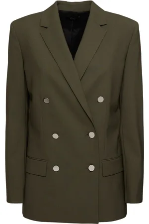 THEORY Blazer Cruzado De Lana