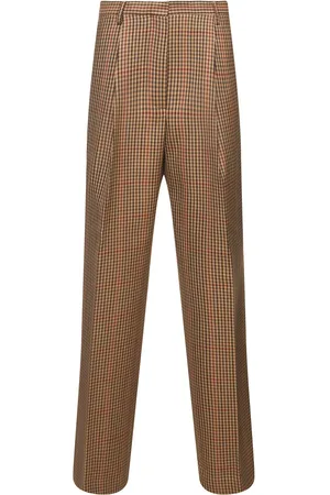 DRIES VAN NOTEN Pantalones Rectos De Lana