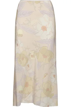 DRIES VAN NOTEN Falda Midi De Seda