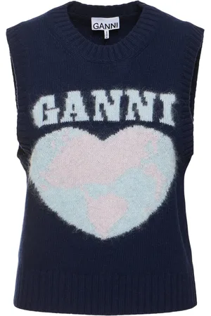 Ganni Chaleco De Lana