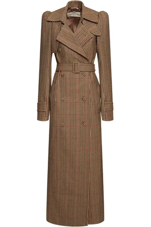 DRIES VAN NOTEN Abrigo Trench De Lana