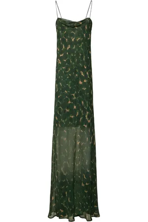 DRIES VAN NOTEN Vestido Largo De Seda