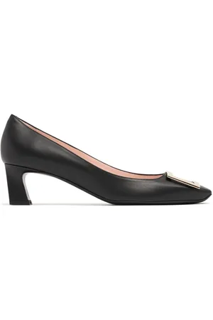 Roger Vivier Zapatos De Tacón De Piel 45mm
