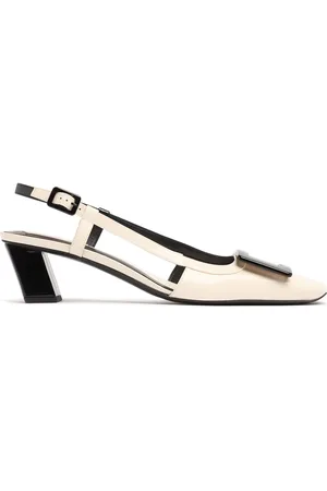 Roger Vivier Salones Destalonados De Piel 45mm
