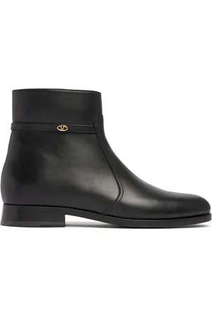 VALENTINO GARAVANI Botas De Piel Vlogo