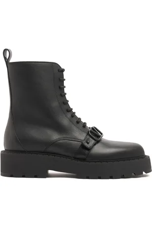 VALENTINO GARAVANI Botas De Piel 45mm
