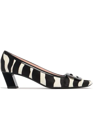 Roger Vivier Salones De Piel Efecto Potro 45mm