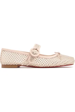 Christian Louboutin Zapatos Planos De Malla 10mm