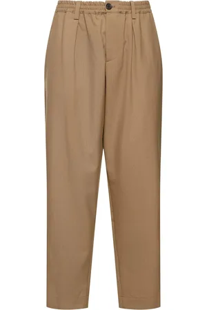 Marni Pantalones Cropped De Lana
