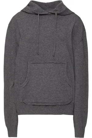 Maison Margiela Suéter De Punto De Cashmere Con Capucha